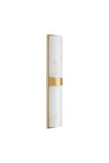 Lampa ścienna MURO LED biały marmur 66 cm