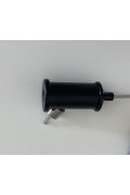 Lampa wisząca NEW AGE LED czarna 120 cm