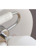 Lampa stołowa BELFUGO biała 35 cm