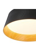 Lampa wisząca FRILL LED czarna 45 cm