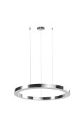 Lampa wisząca CIRCLE 40+60+60 LED nikiel na 1 podsufitce