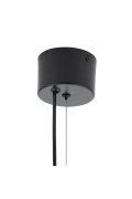 Lampa wisząca BOOM LED biało miedziana 35 cm