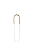 Lampa wisząca U-SHAPE mosiądz 60 cm