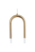 Lampa wisząca U-SHAPE mosiądz 60 cm