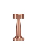 Lampa stołowa TAVOLO A LED dotykowa miedziana 21 cm