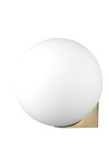 Lampa ścienna DOT złota 15 cm