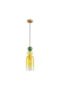 Lampa wisząca PASTELLO YELLOW kolorowa 13 cm