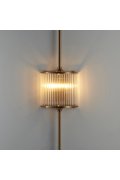 Lampa ścienna SERGIO-2 złota 90 cm