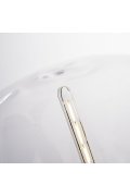 Lampa stołowa FATA transparentno złota 35 *46 cm
