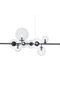 Lampa wisząca ORION LONG-120 czarna 120 cm