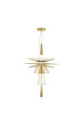 Lampa wisząca SUSSO L złota 60 cm