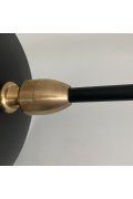 Lampa ścienna CRANE-1W czarna 99 cm