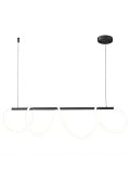 Lampa wisząca FANTASIA LED czarna 120 cm