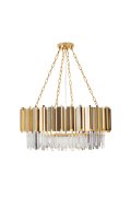 Lampa wisząca REA złota 80 cm