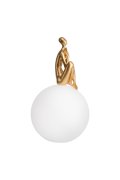Lampa stołowa WOMAN-3 złota 35 cm
