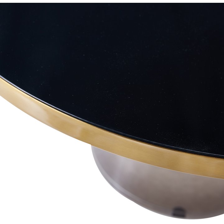 Stolik kawowy DOLCE FLAT szary 75 cm