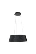 Lampa wisząca FRILL LED czarna 45 cm