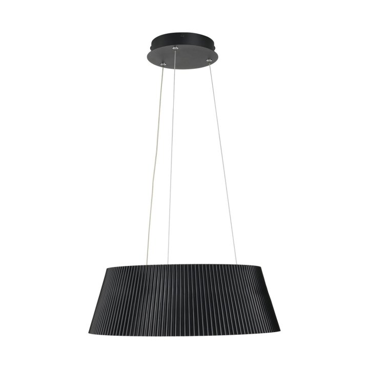 Lampa wisząca FRILL LED czarna 45 cm