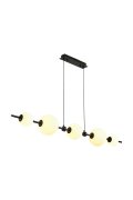 Lampa wisząca MILA czarna 140 cm