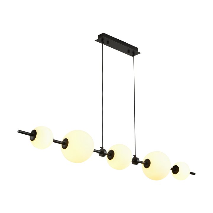 Lampa wisząca MILA czarna 140 cm