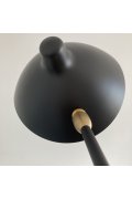 Lampa podłogowa CRANE-3F czarna 210 cm