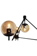 Lampa wisząca transparentno czarna Astrifero 15