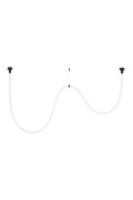 Lampa wisząca SNAKE LED wąż ledowy czarna 300 cm