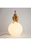 Lampa stołowa WOMAN-3 złota 35 cm
