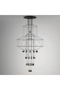 Lampa wisząca LINEA-43 czarna 90 cm