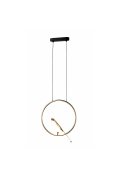 Lampa wisząca PTAK TIT LED złota 35 cm