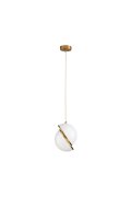 Lampa wisząca ORBITA biało-złota 25 cm - nowoczesny design