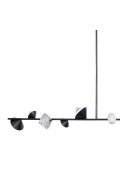 Lampa wisząca CONE LED czarna 130 cm