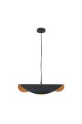 Lampa wisząca ENZO czarno złota 60 cm