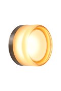 Lampa ścienna CANDY LED 13,5 cm bursztynowa- minimalistyczny kinkiet