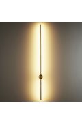Lampa ścienna SPARO LED złota 100 cm