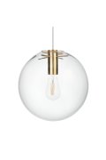 Lampa wisząca TONDA złota 30 cm