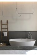 Lampa wisząca MINIMA-2 led czarna 120 cm