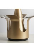 Lampa stołowa FATA transparentno złota 35 *46 cm