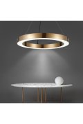 Lampa wisząca CIRCLE 80 LED tytanowy 80 cm