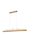 Lampa wisząca MONTANA LONG LED złota 125 cm
