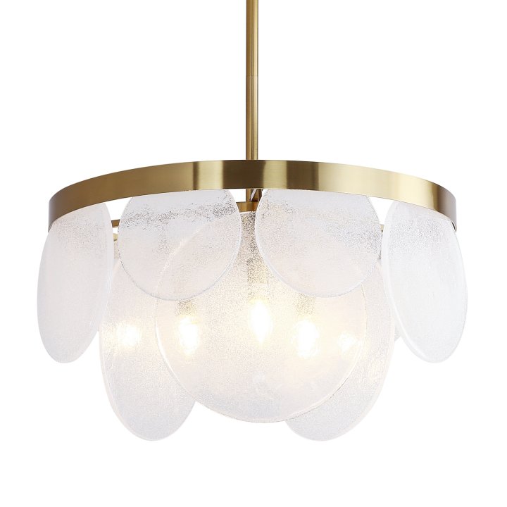 Lampa wisząca AURORA mosiądz 60 cm