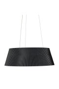 Lampa wisząca FRILL LED czarna 45 cm
