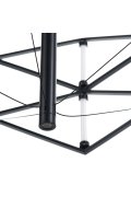 Lampa wisząca SPACE LED czarna 60 cm
