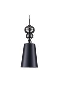 Lampa wisząca QUEEN-1 czarna 18 cm