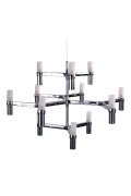 Lampa wisząca CANDLES-12A chrom 75 cm