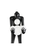Lampa podłogowa WOMAN-2 BLACK czarna 190 cm