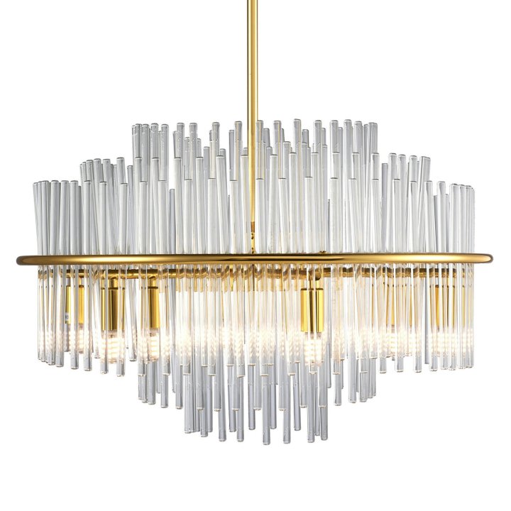 Lampa wisząca LUXORIA złota 50*35 cm