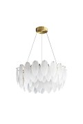 Lampa wisząca PIUMA biała 60 cm