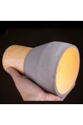 Lampa wisząca CONCRETE szary beton 12 cm