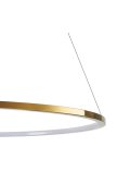 Lampa wisząca CIRCLE SLIM 80 LED złoty 80 cm
